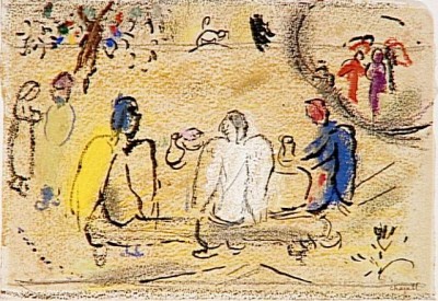 Abraham and the three angels