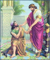Mephibosheth en David